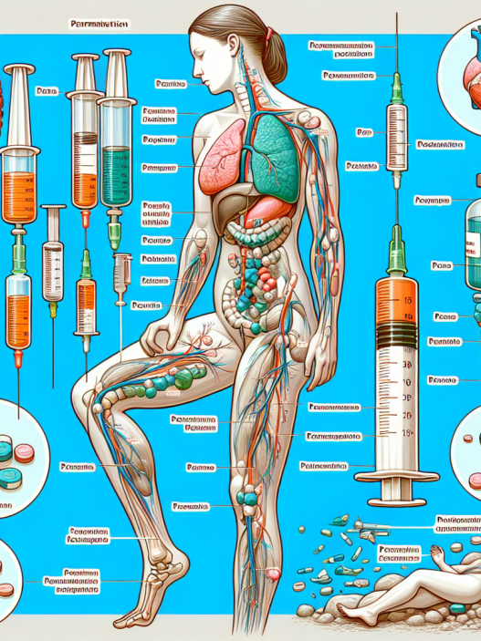 Caractéristiques pharmacocinétiques de Parabolan administré par injection