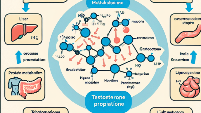 Comment le propionate de testostérone régule-t-il le métabolisme ?