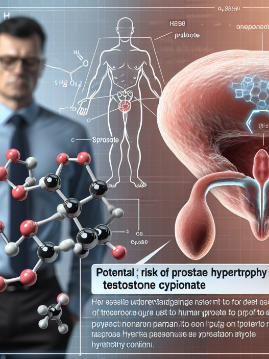 Cypionate de testostérone et risque d'hypertrophie de la prostate