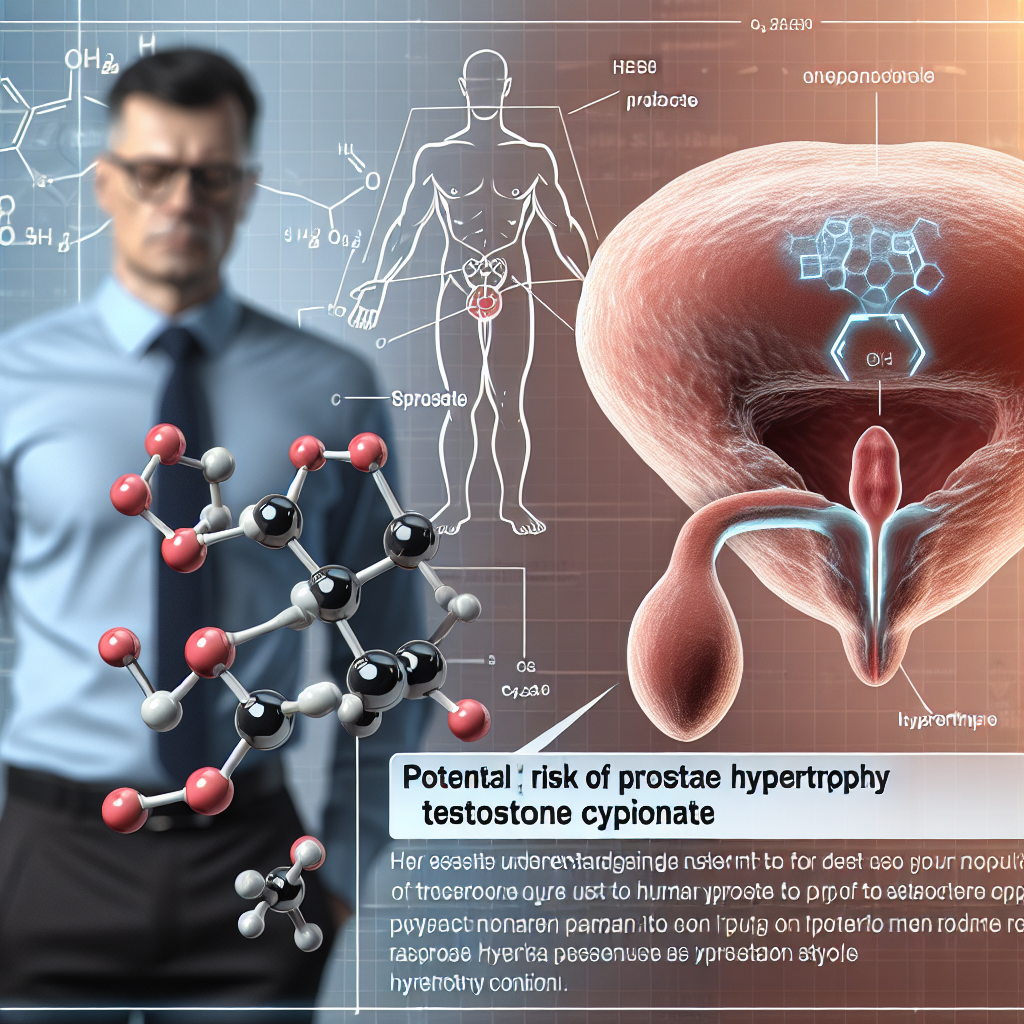 Cypionate de testostérone et risque d'hypertrophie de la prostate