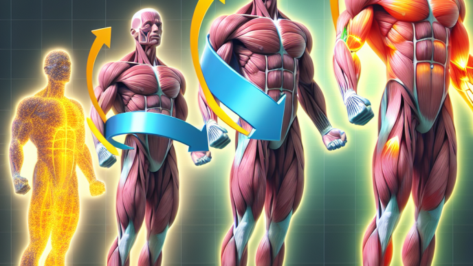 Effet de l'énanthate de testostérone sur la vitesse de récupération musculaire