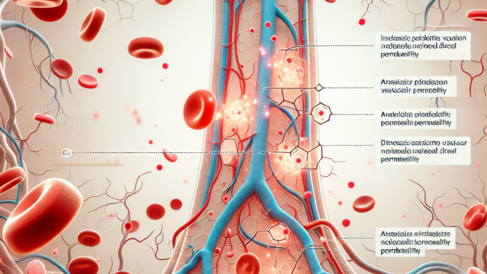 Effet du citrate de tadalafil (Cialis générique) sur la perméabilité vasculaire