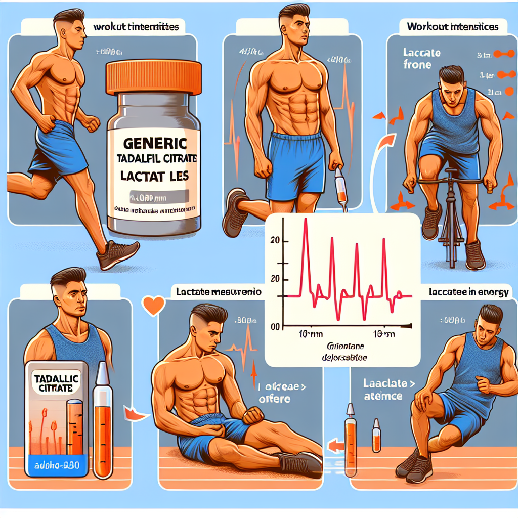 Effet du Tadalafil Citrate (Cialis Générique) sur le taux de lactate pendant les entraînements anaérobies