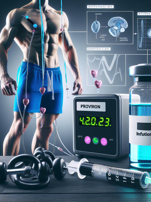 Effets de la perfusion de Proviron sur la fonction érectile d'un athlète