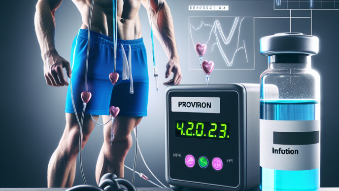 Effets de la perfusion de Proviron sur la fonction érectile d'un athlète