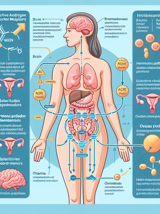 Influence des SARMs sur la production d'hormones d'état chez la femme