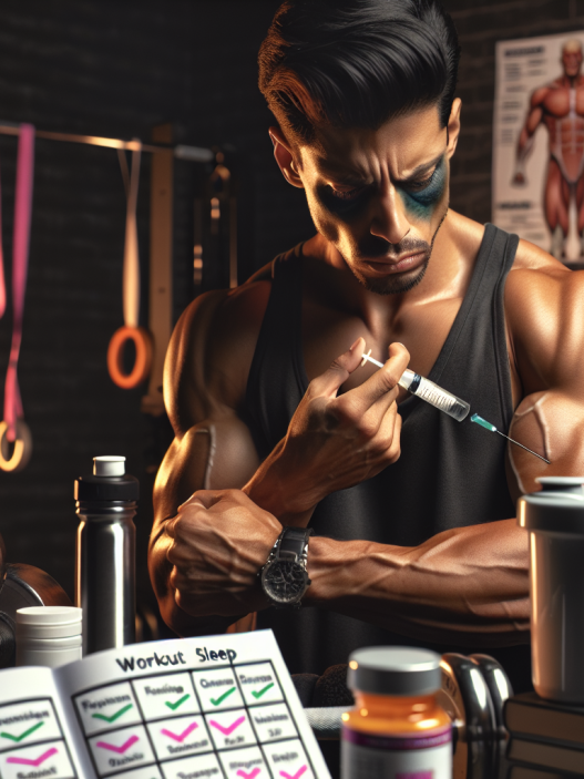 Injection d'oxymétholone et forme sportive face au manque de sommeil
