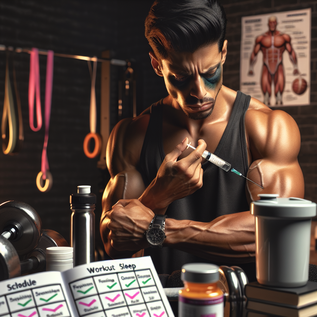Injection d'oxymétholone et forme sportive face au manque de sommeil