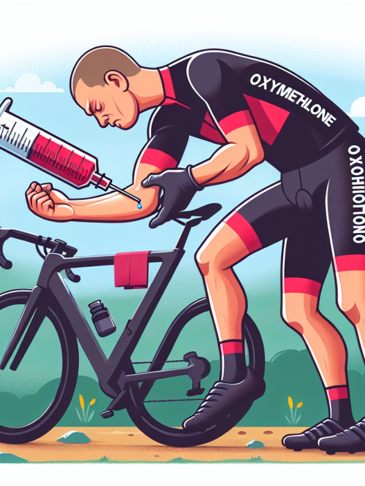 Injection d'oxymétholone Sur la vitalité dans les sports cycliques