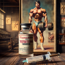 La suspension de testostérone (aqueuse) dans l'esprit du bodybuilding « à l'ancienne »