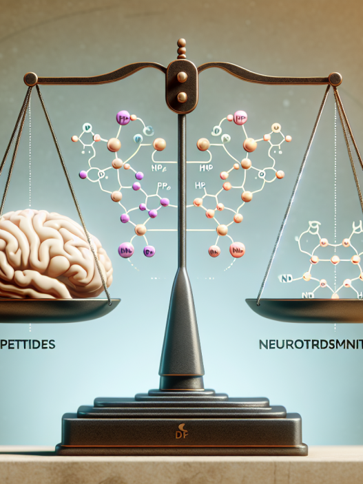 Les peptides et leur rôle dans l'équilibre des neurotransmetteurs