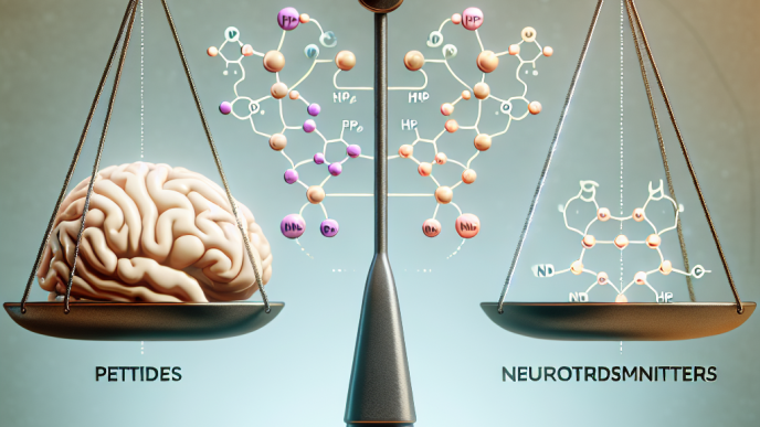 Les peptides et leur rôle dans l'équilibre des neurotransmetteurs