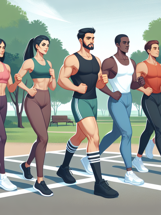 Marches pour la perte de poids et l'amélioration du tonus musculaire