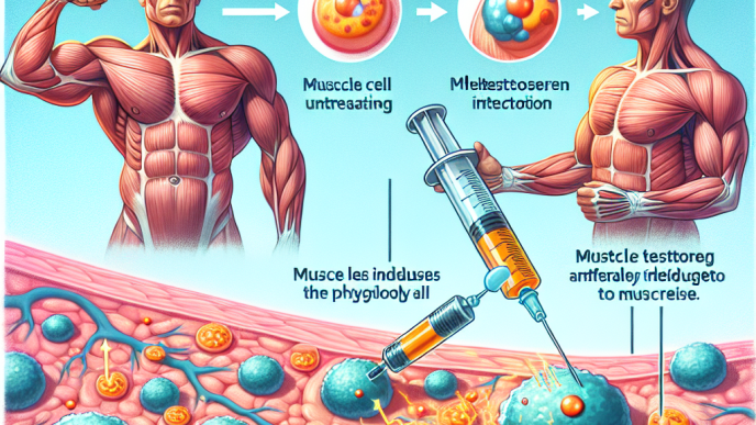 Mécanismes d'action de la méthyltestostérone injectable sur le tissu musculaire des sportifs