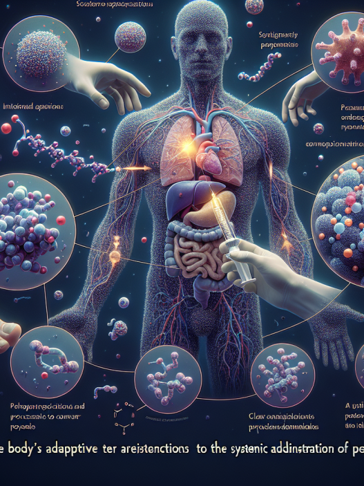 Réactions adaptatives de l'organisme à l'administration systémique de peptides