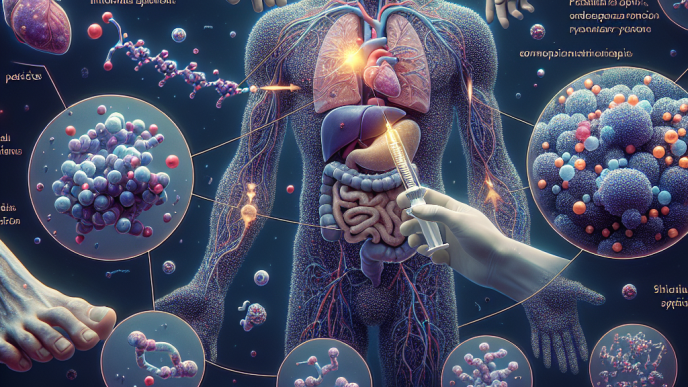 Réactions adaptatives de l'organisme à l'administration systémique de peptides
