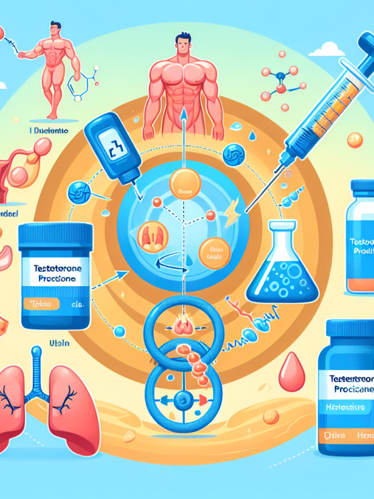 Rôle de la testostérone Le propionate dans la régulation de l'insuline et la sensibilité à celle-ci
