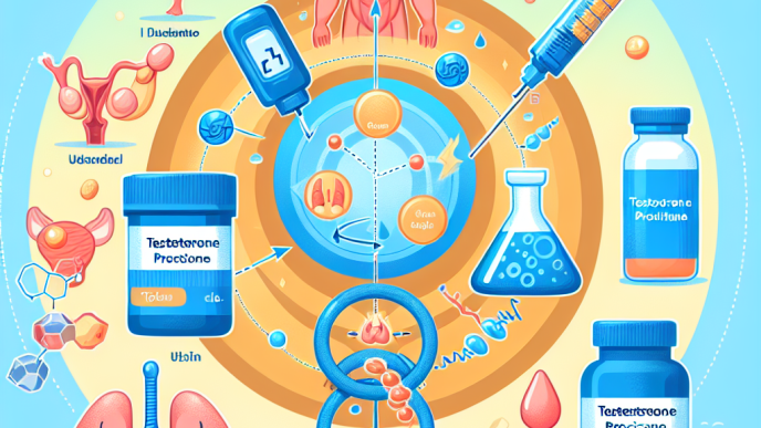 Rôle de la testostérone Le propionate dans la régulation de l'insuline et la sensibilité à celle-ci