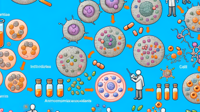 Rôle des antioxydants pendant le cycle pharmacologique sur la masa