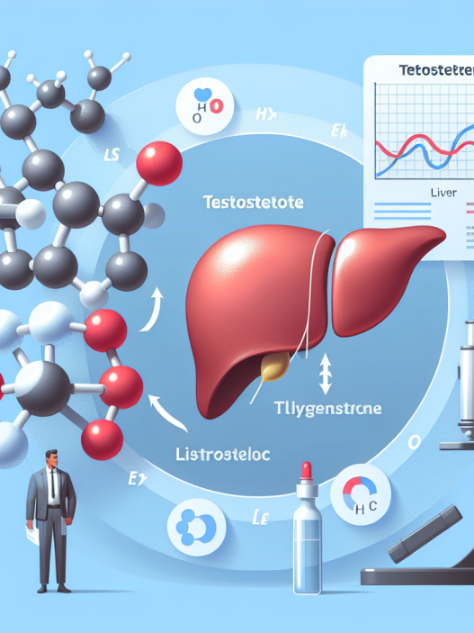 Testostérone et risques de dysfonctionnement hépatique pendant le cycle