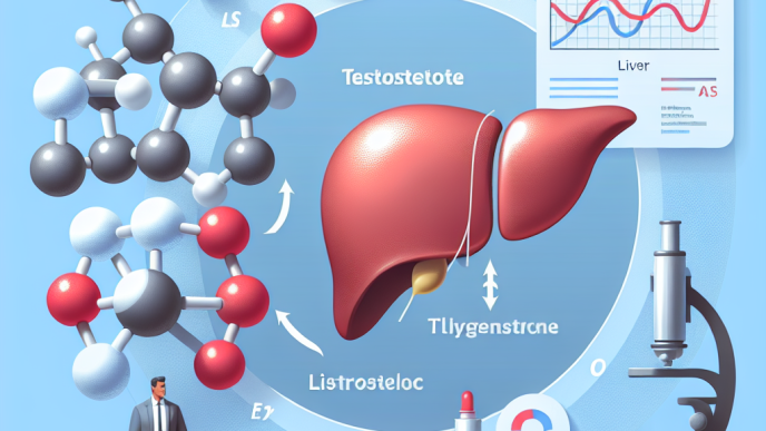 Testostérone et risques de dysfonctionnement hépatique pendant le cycle