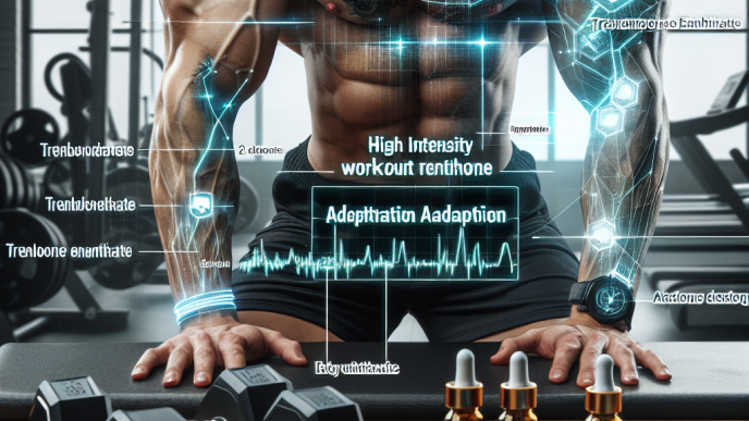 Adaptation à l'entraînement de haute intensité avec l'énanthate de tréstolone