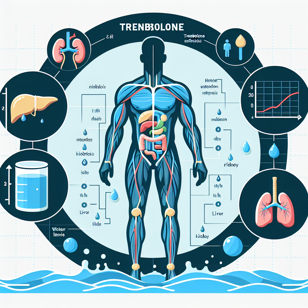 Comment le trenbolone modifie l'équilibre hydrique de l'organisme
