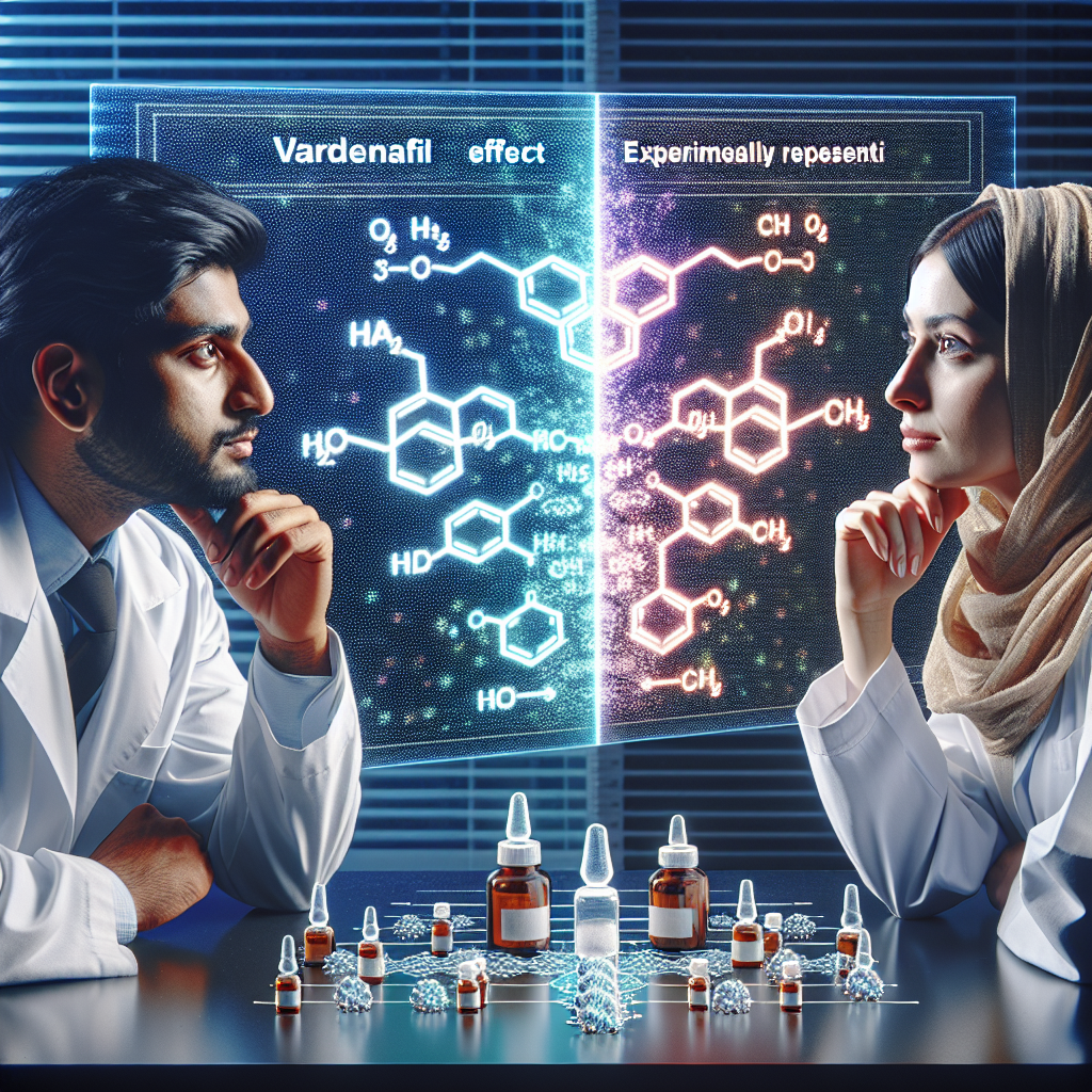 Effet comparatif du Vardenafil chez l'homme et la femme (expérimentalement)