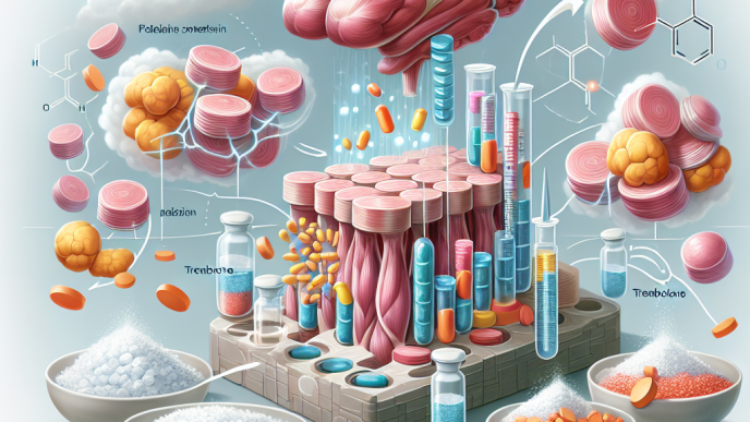 Effet des comprimés de trenbolone sur la synthèse du collagène
