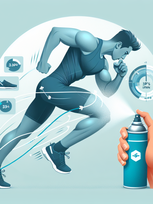 Effet des sprays sur la vitesse de récupération après un effort intense
