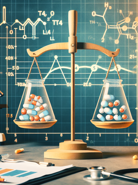 Importance d'un contrôle régulier des taux de T4/T3 lors de la prise de LT4 sodique