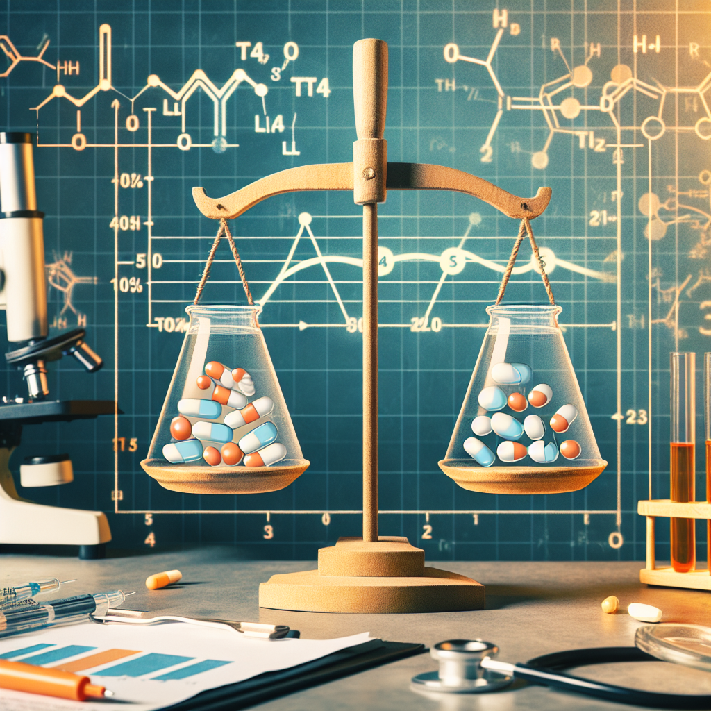 Importance d'un contrôle régulier des taux de T4/T3 lors de la prise de LT4 sodique