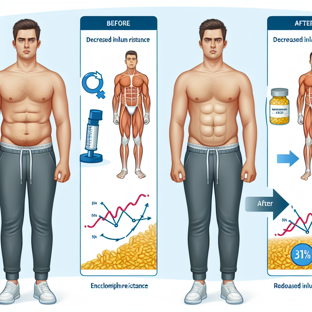 L'effet du citrate d'enclomifène sur l'insulinorésistance chez les hommes
