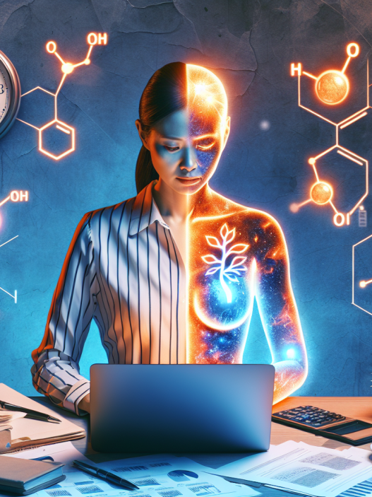 Syndrome d'épuisement professionnel et dysfonctionnement hormonal