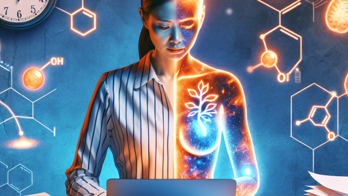 Syndrome d'épuisement professionnel et dysfonctionnement hormonal