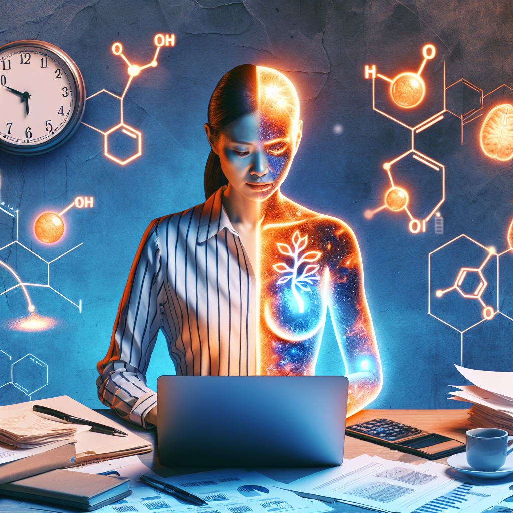 Syndrome d'épuisement professionnel et dysfonctionnement hormonal