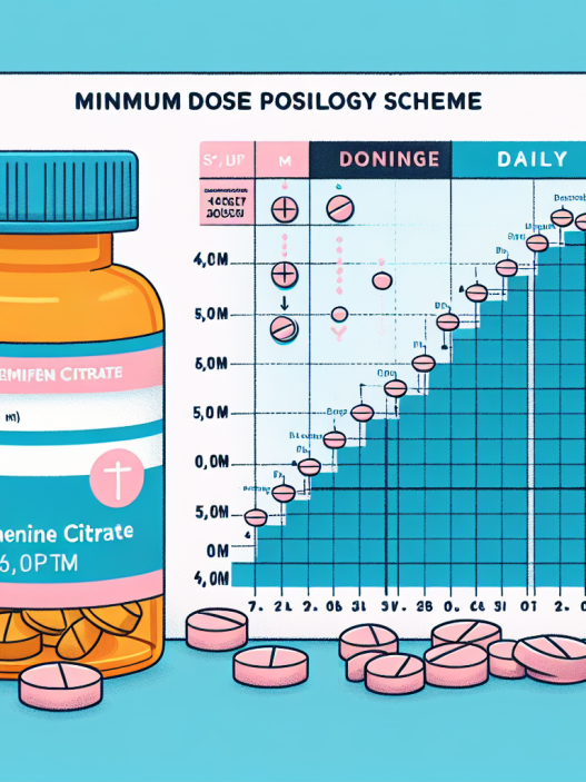Citrate de torémifène dans les schémas posologiques à dose minimale