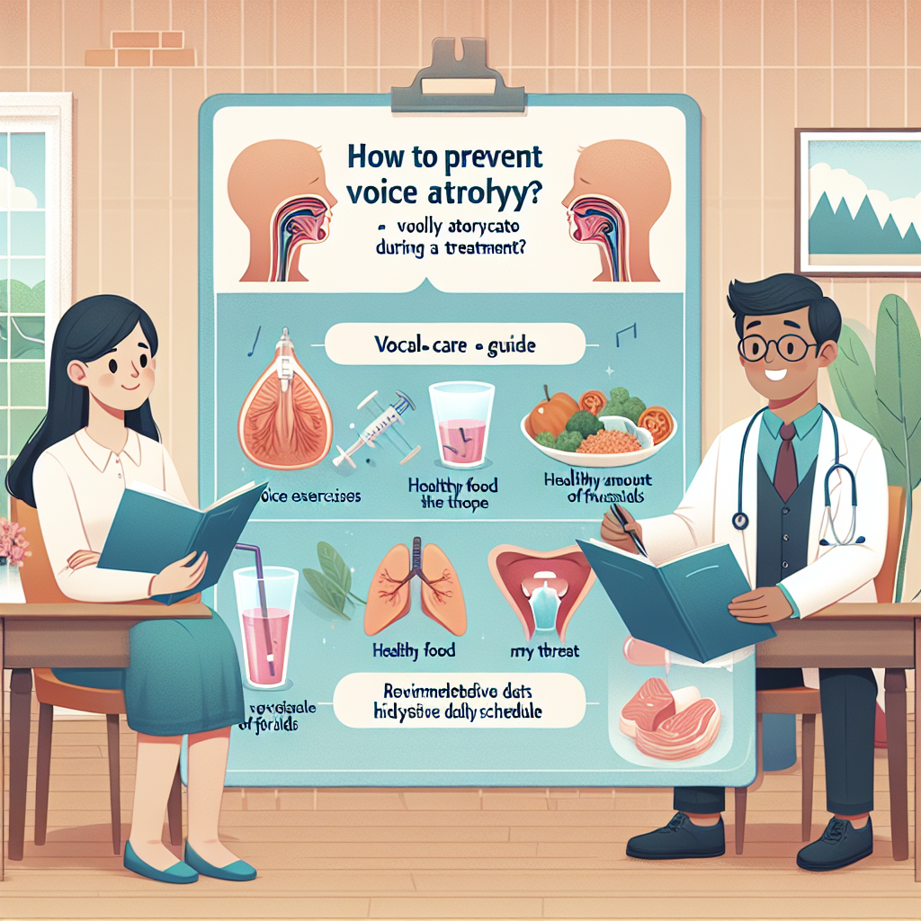 Comment éviter l'atrophie de la voix pendant une cure ?