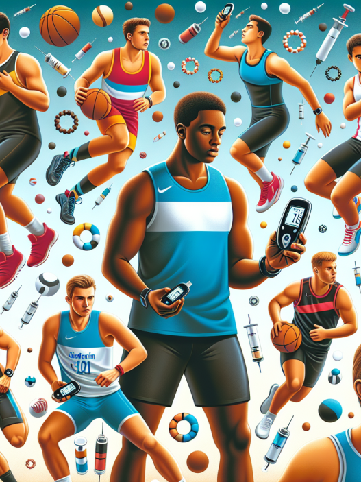 Contrôle de la glycémie chez les sportifs sous l'influence de l'insuline