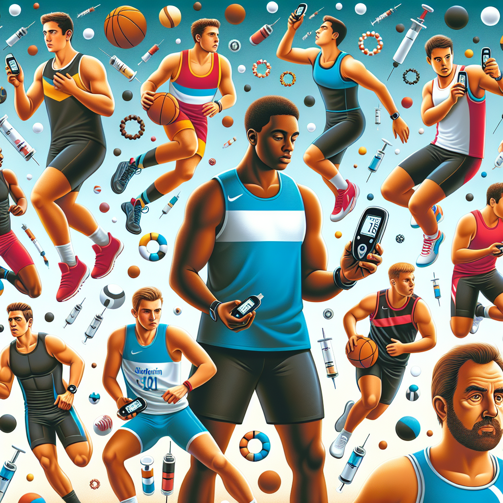 Contrôle de la glycémie chez les sportifs sous l'influence de l'insuline