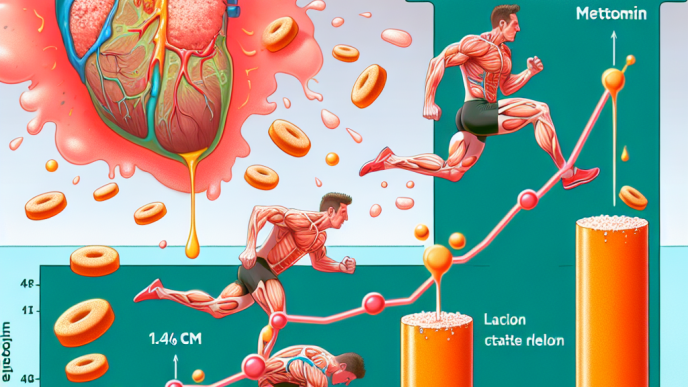 Effet de la metformine sur le taux de lactate après un entraînement intensif