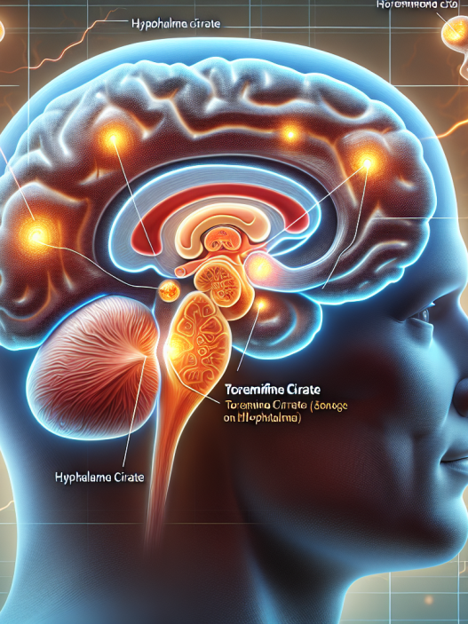 Effet du citrate de torémifène sur l'activité hypothalamique