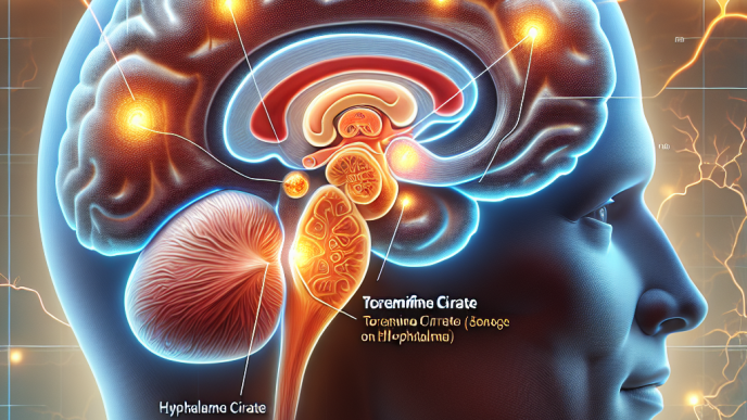 Effet du citrate de torémifène sur l'activité hypothalamique