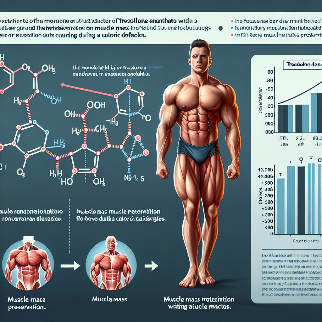 Efficacité de l'énanthate de tréstolone pour préserver la masse musculaire lors d'une réduction calorique