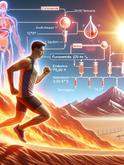Furosémide et son effet sur l'endurance sportive à haute température