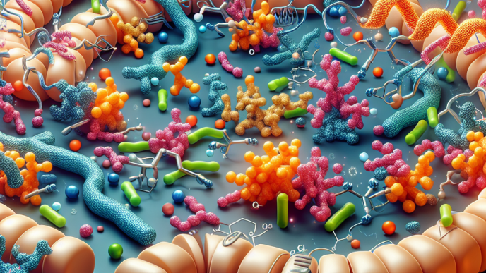 Interaction des acides aminés avec les enzymes gastro-intestinales