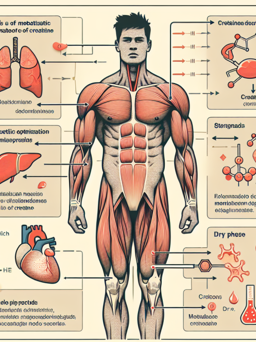 Stéroïdes et optimisation du métabolisme de la créatine pendant la sèche