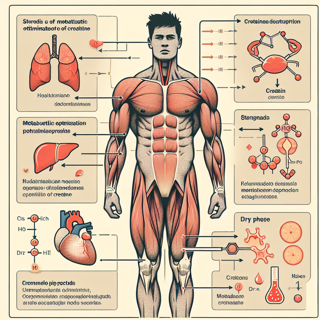 Stéroïdes et optimisation du métabolisme de la créatine pendant la sèche