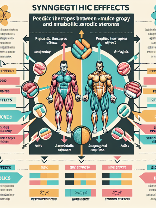 Synergie des cures de peptides avec les stéroïdes anabolisants
