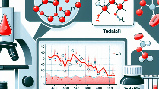 Tadalafil et réduction du taux d'acide lactique dans le sang